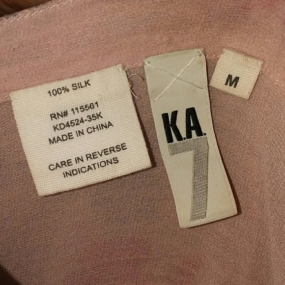 BEAUTIFUL SHEER DRESS 100% SILK - Picture 5 of 5